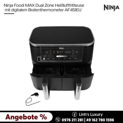 Nồi chiên không dầu Ninja Foodi MAX Dual AF451EU