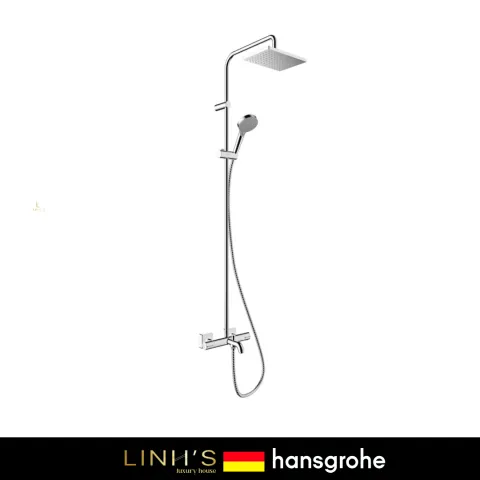 Sen cây Hansgrohe 26284000 Vernis Shape Duschsystem 230