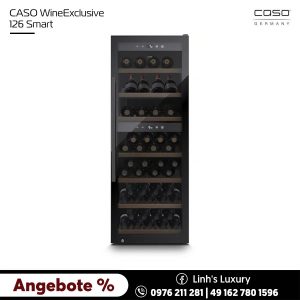 Tủ Bảo Quản Rượu CASO WineExclusive 126 Smart