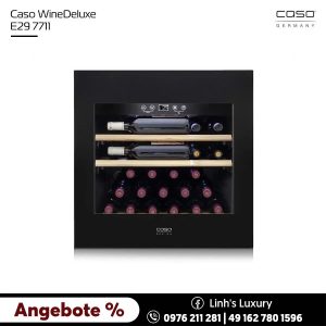 Tủ Rượu Vang Âm Tủ CASO WineDeluxe E29 7711 29 CHAI