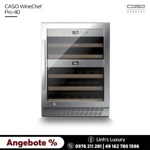 Tủ Bảo Quản Rượu CASO WineChef Pro 40