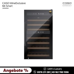 Tủ Rượu Bảo Quản CASO WineExclusive 66 Smart