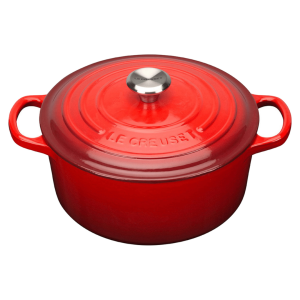 Nồi gang LeCreuset Bräter rund Evo 20cm Kirsche
