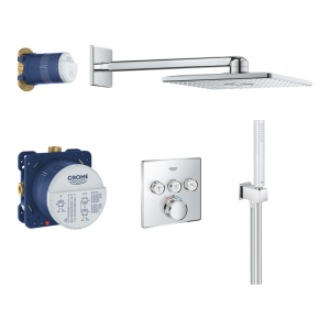 Bộ sen âm GROHE Grohtherm SmartControl 310 SmartActive Cube