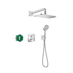 Hansgrohe Croma E 280 1jet Duschsystem mit Ecostat E chrom 27953000 - sen âm
