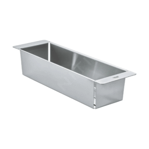 GROHE 40853SD0 Sieve (Material: Stainless Steel, 490 x 150 x 100 mm, Dishwasher Safe, Corrosion-Free), Stainless Steel - phụ kiện chậu rửa