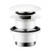Hansgrohe 50100700 ( Chậu ko thoát tràn) - Chặn chậu inox màu trắng
