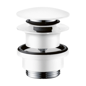 Hansgrohe 50100700 ( Chậu ko thoát tràn) - Chặn chậu inox màu trắng