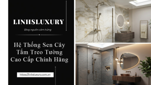 hệ thống sen cây tắm treo tường