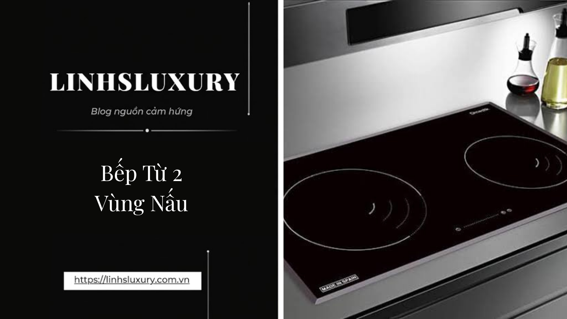 Bếp Từ 2 Vùng Nấu | Linh's Luxury