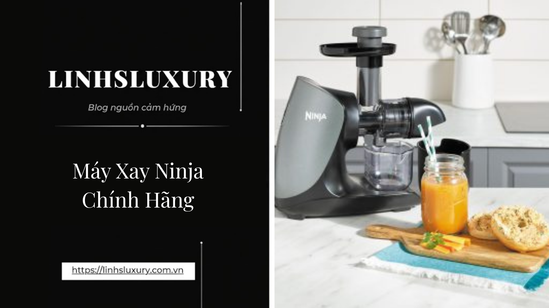 Máy Ép Chậm Ninja | Linh's Luxury