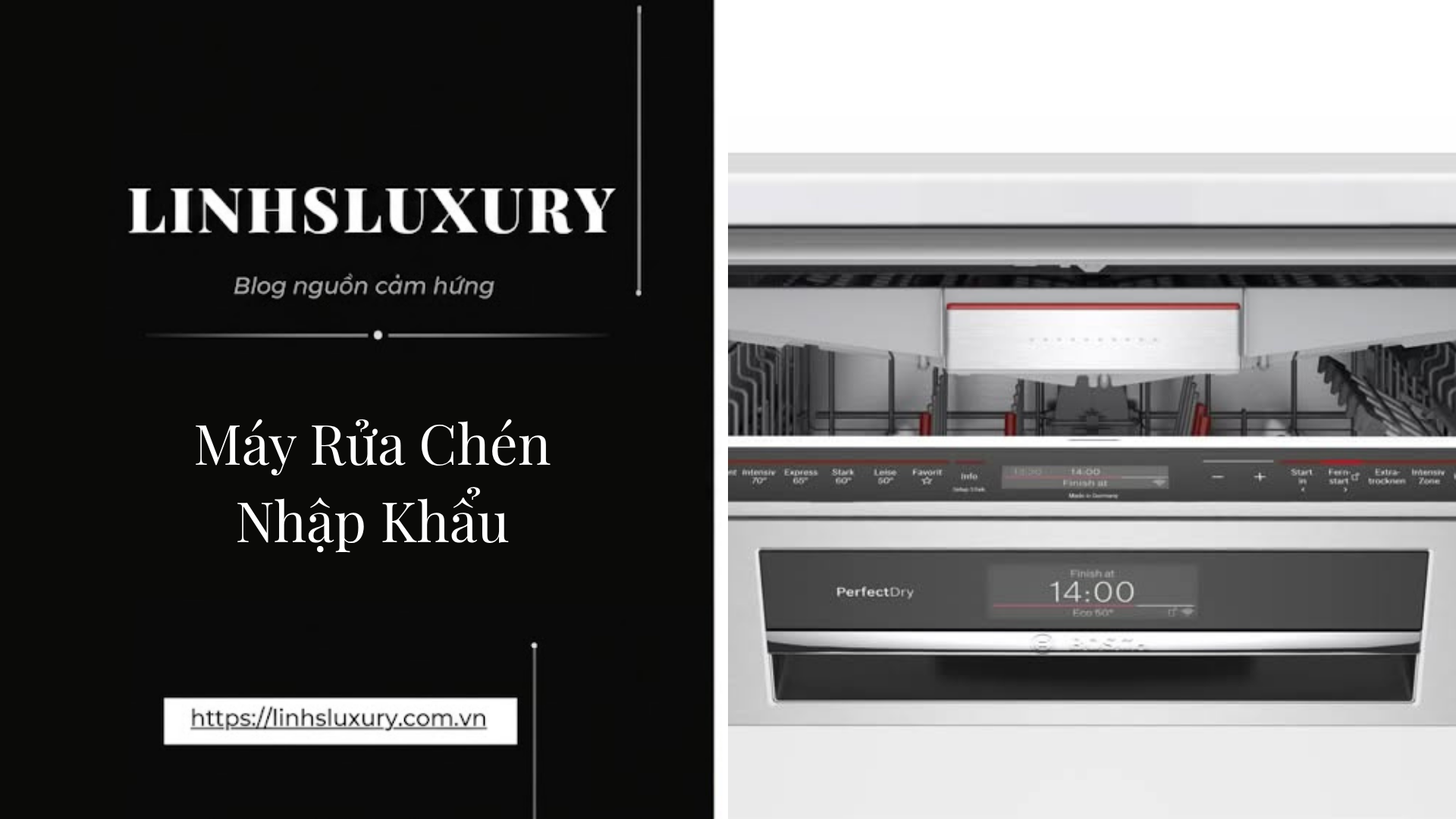 Máy Rửa Chén Bosch | Linh's Luxury