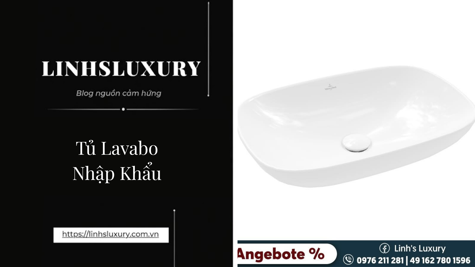 Tủ Lavabo Nhập Khẩu | Linh's Luxury